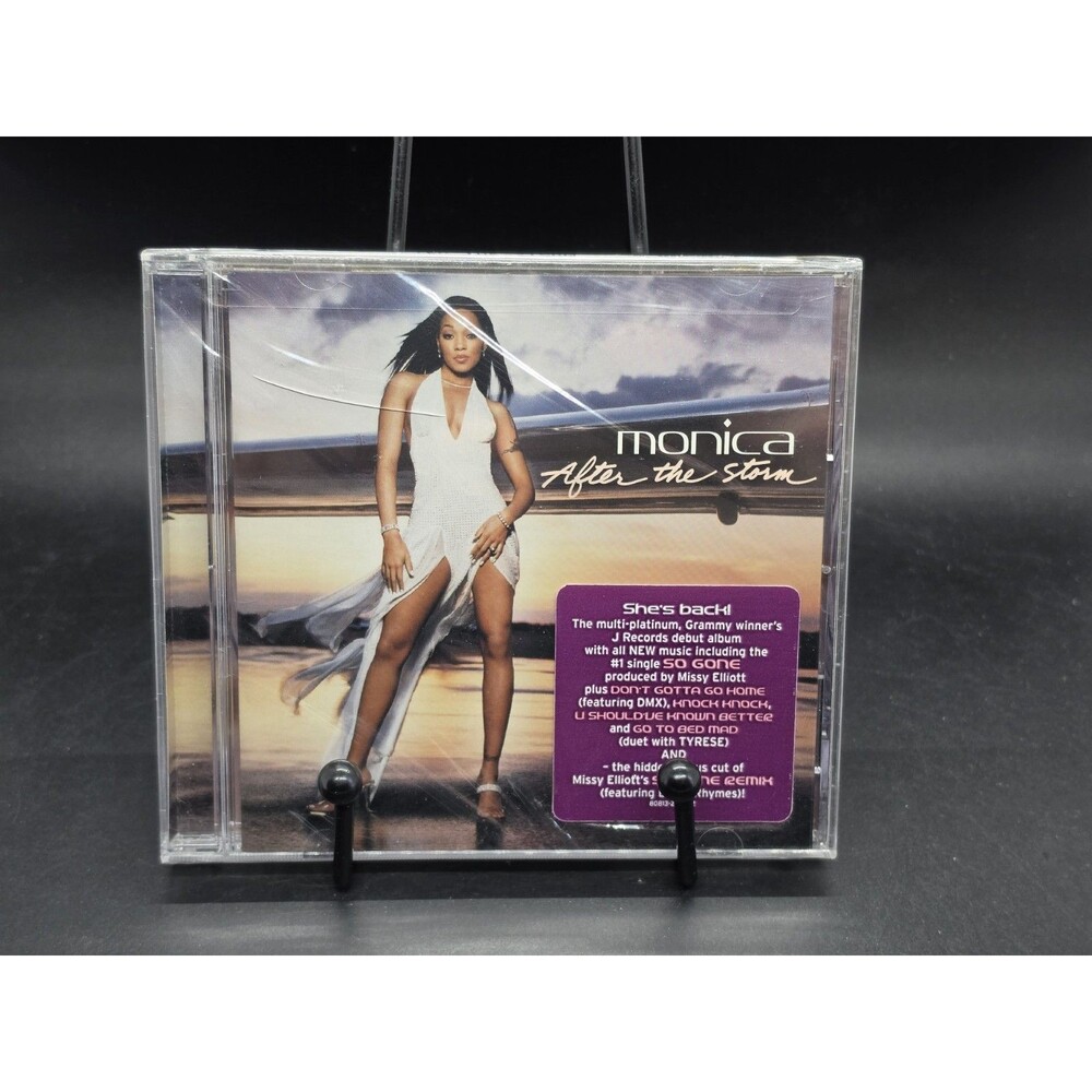 Monica After The Storm (CD With Hype Sticker) New *Hole In UPC Crack On Case
